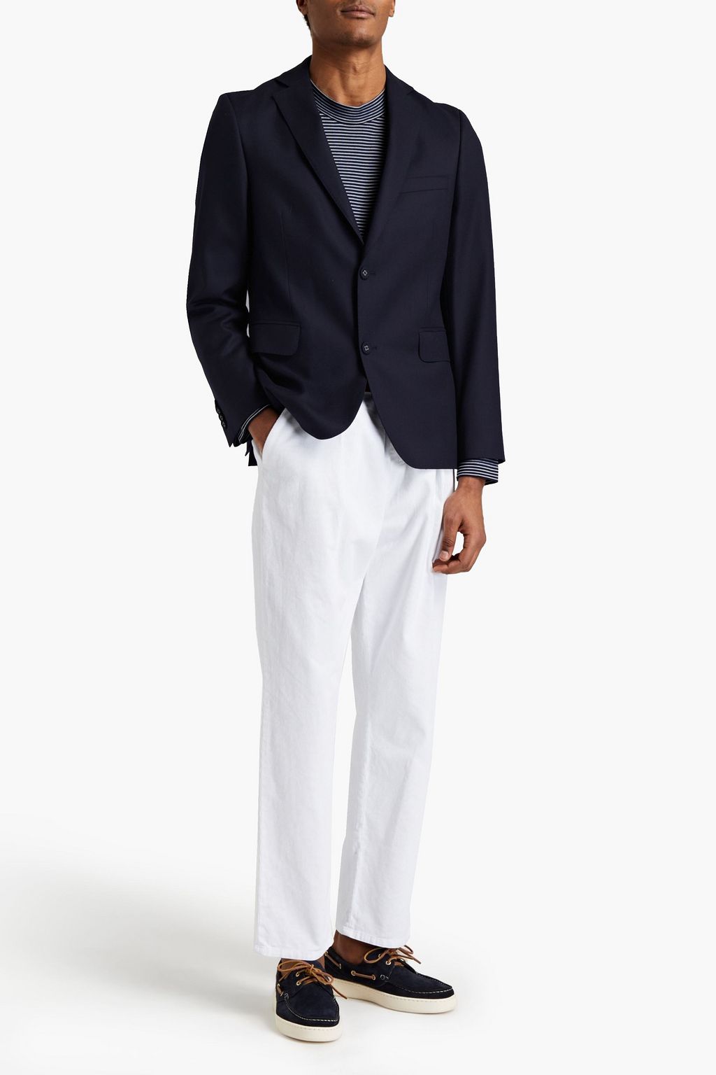 OFFICINE GÉNÉRALE Wool-flannel blazer