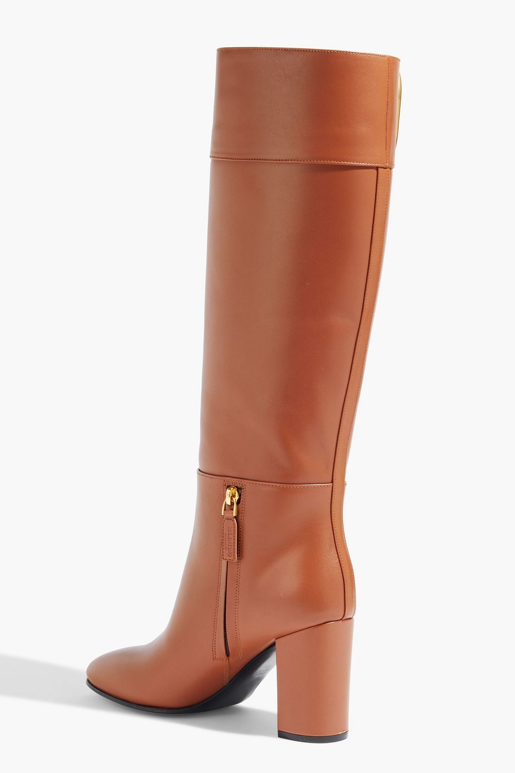 VALENTINO GARAVANI VLOGO leather knee boots