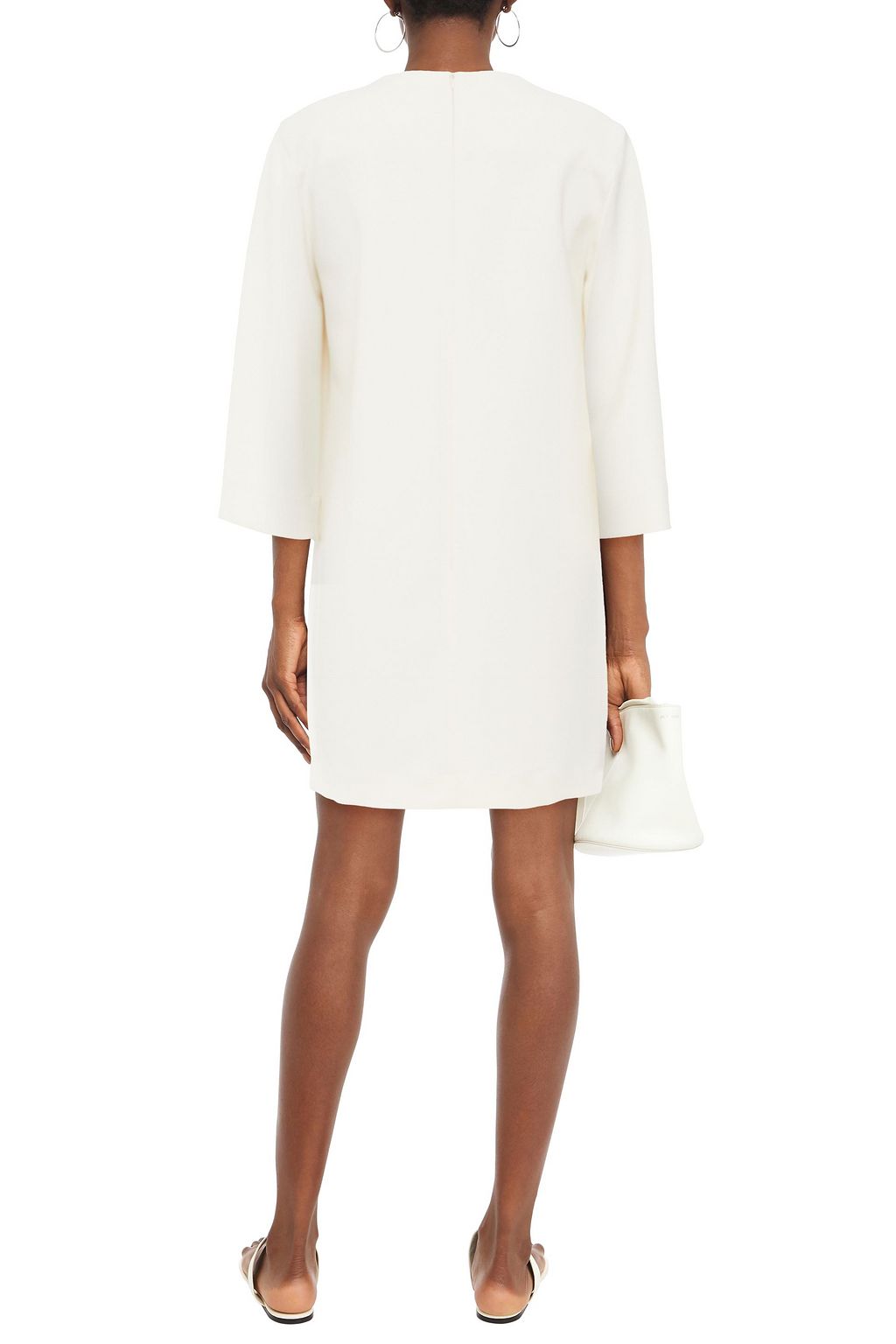VICTORIA, VICTORIA BECKHAM Cutout crepe mini dress