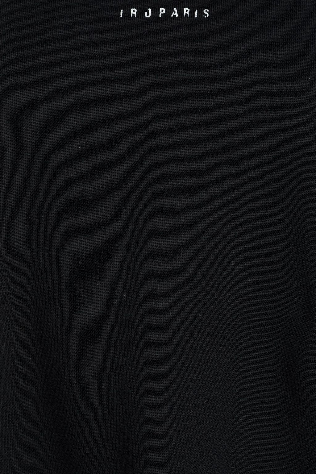 IRO Lise oversized printed French cotton-terry hoodie