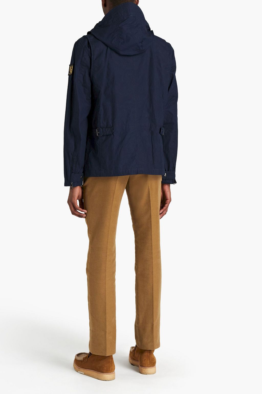 BELSTAFF Wing logo-appliquéd cotton jacket