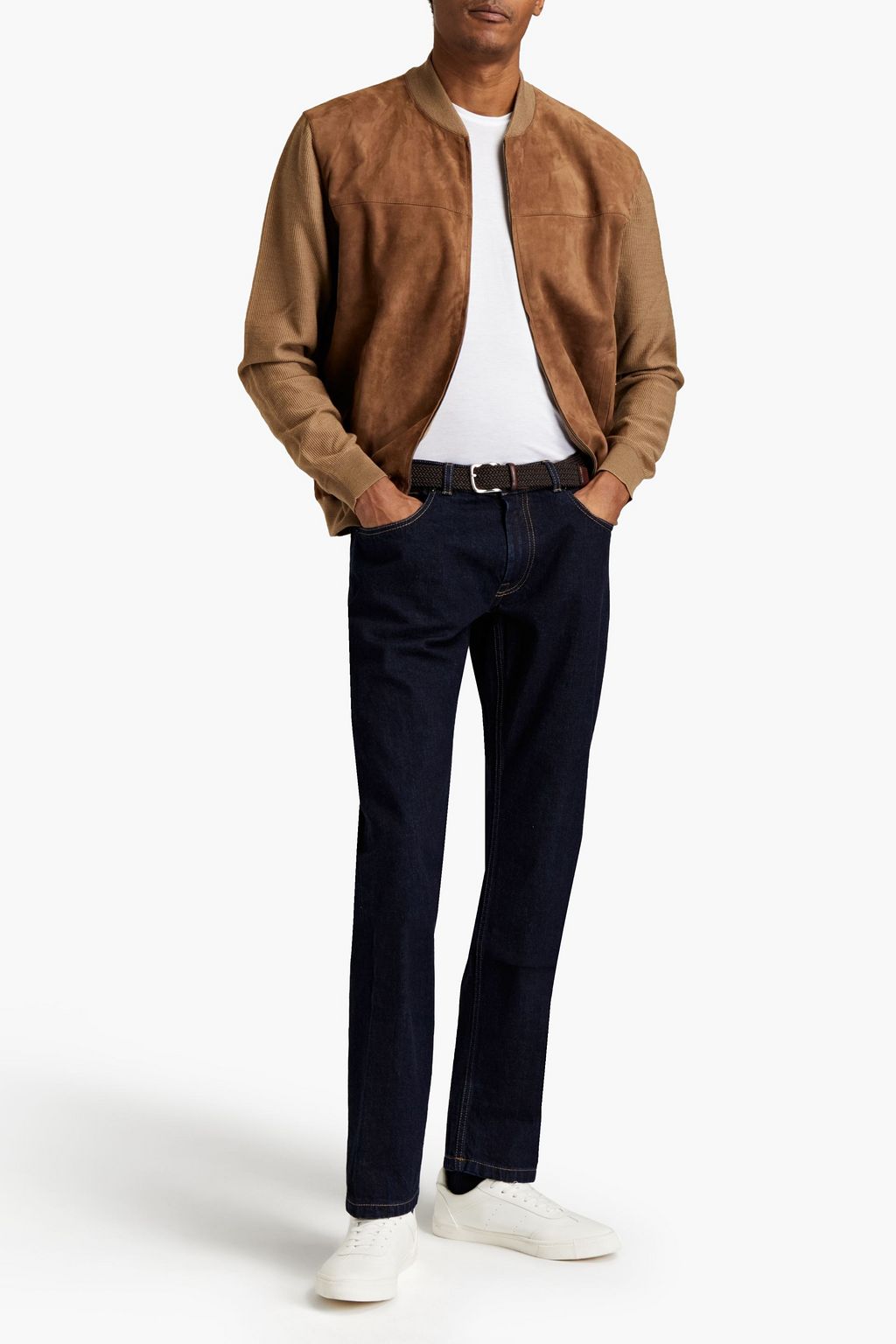 BRIONI Jeans mit schmalem Bein aus Denim