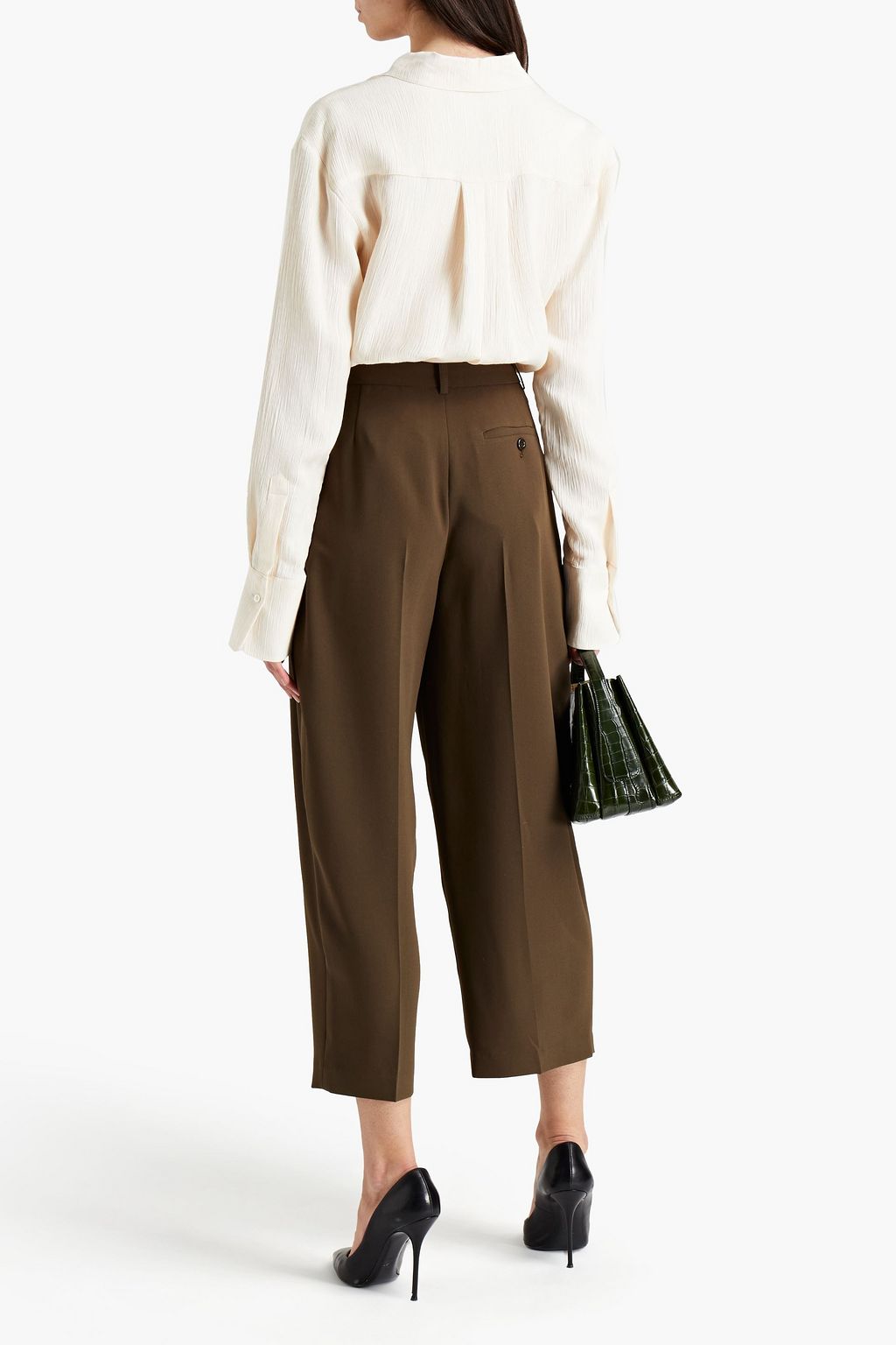 VICTORIA, VICTORIA BECKHAM Crepon shirt