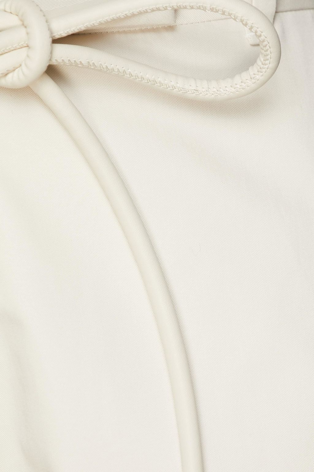 ZIMMERMANN Botanica belted cotton-twill wide-leg pants