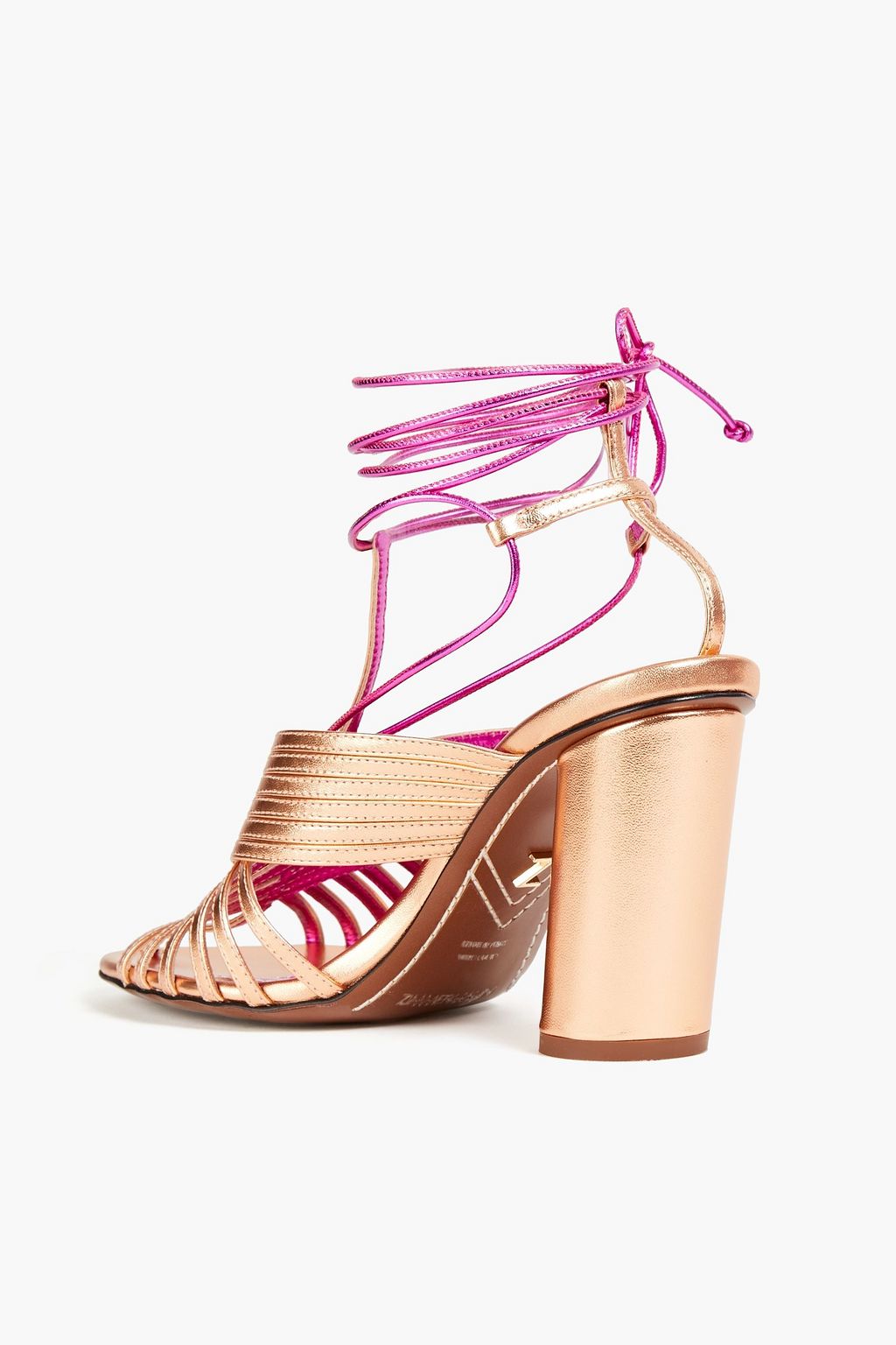 ZIMMERMANN Metallic leather sandals