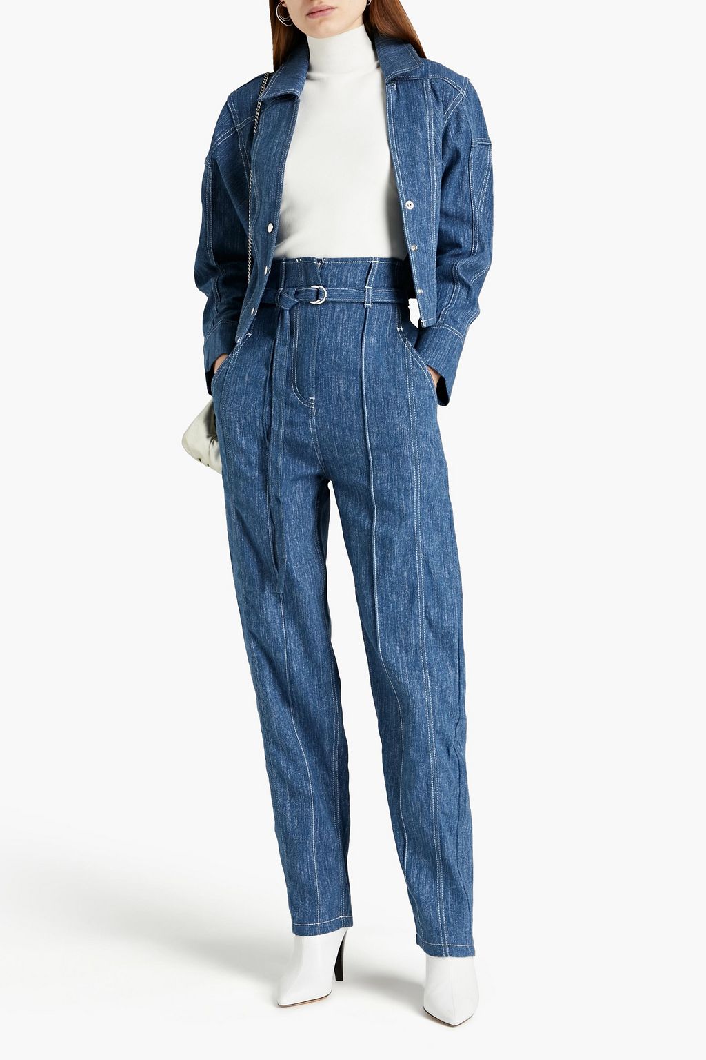 IRO Benai high-rise tapered jeans