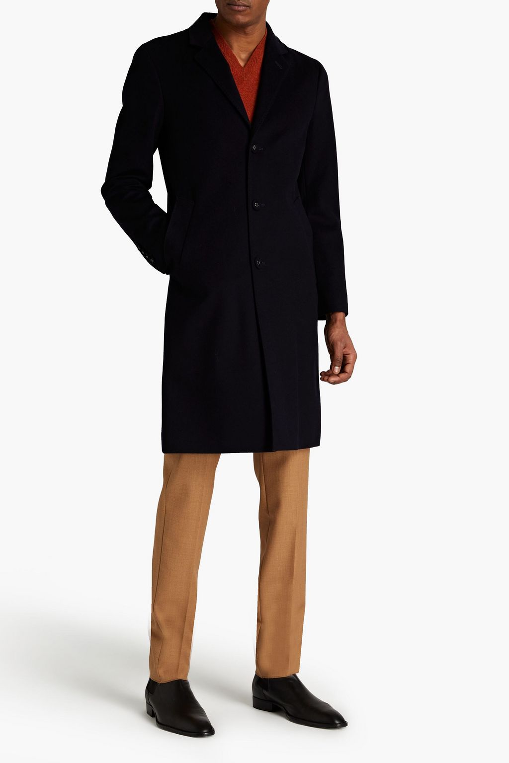 OFFICINE GÉNÉRALE Wool-felt coat