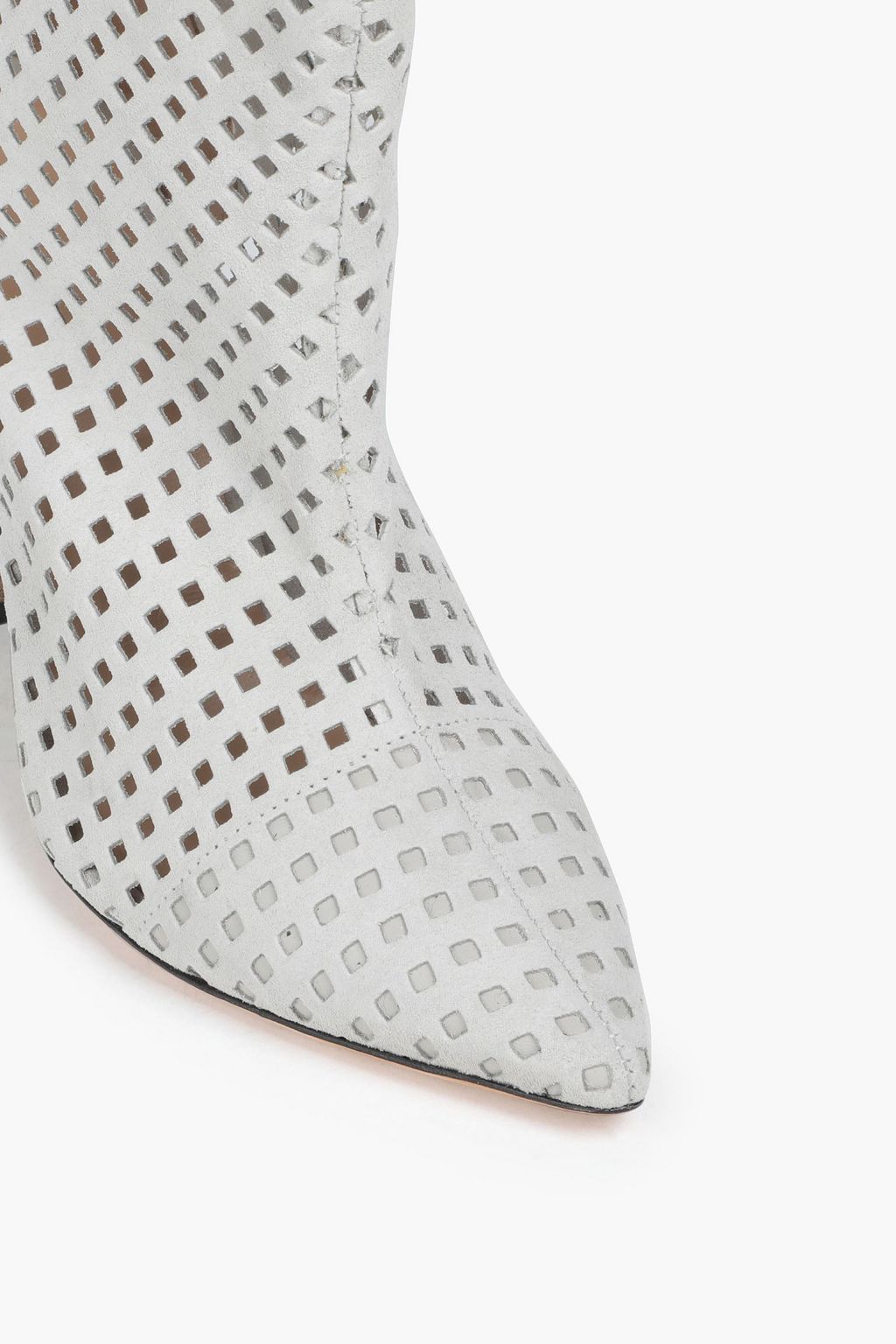 IRO Hirson perforated suede ankle boots