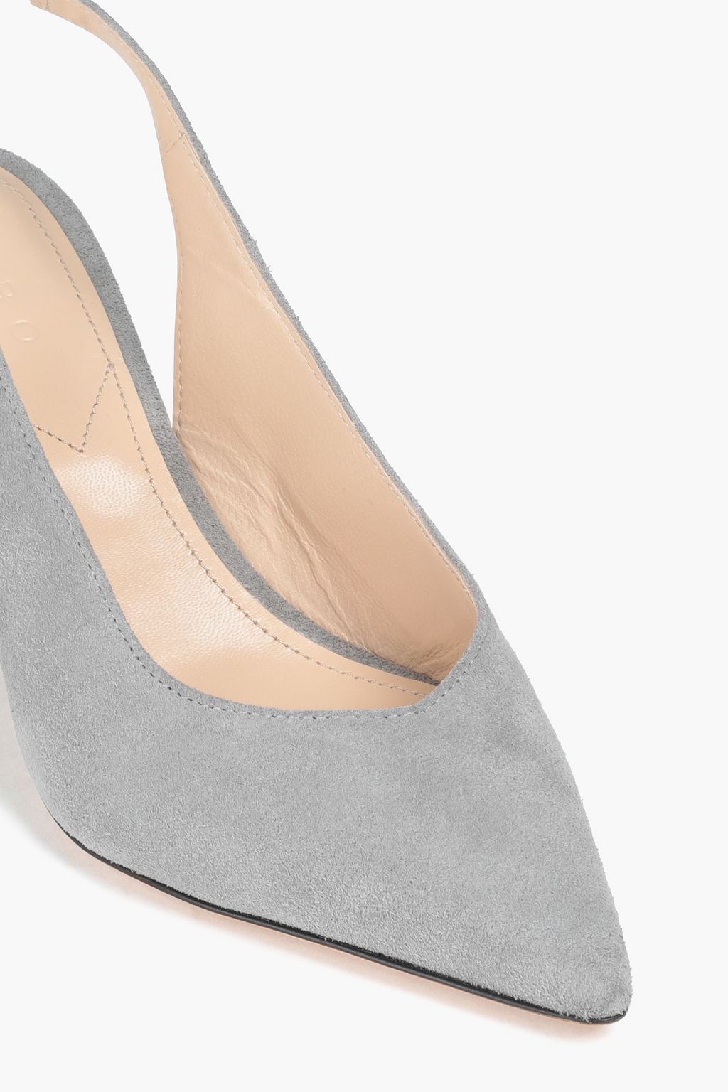 IRO Hoa suede slingback pumps