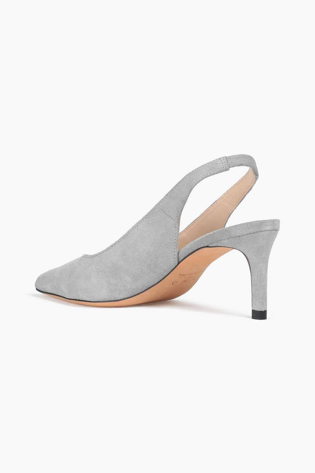 IRO Hoa suede slingback pumps