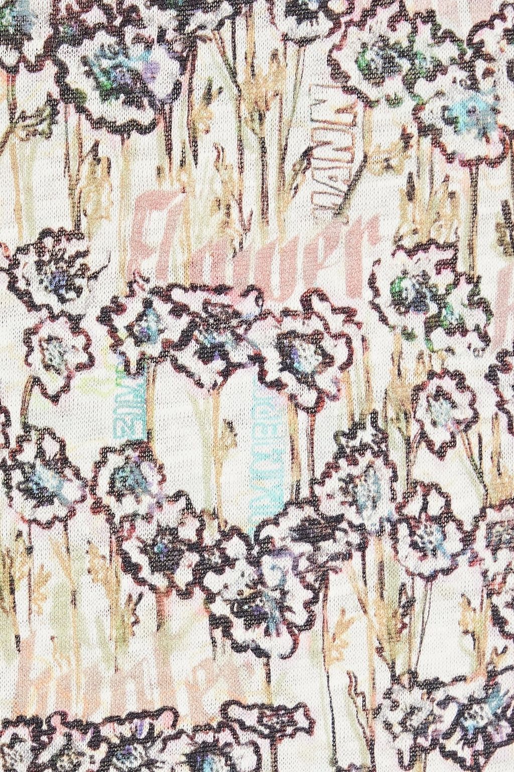 ZIMMERMANN Botanica printed organic linen-jersey T-shirt