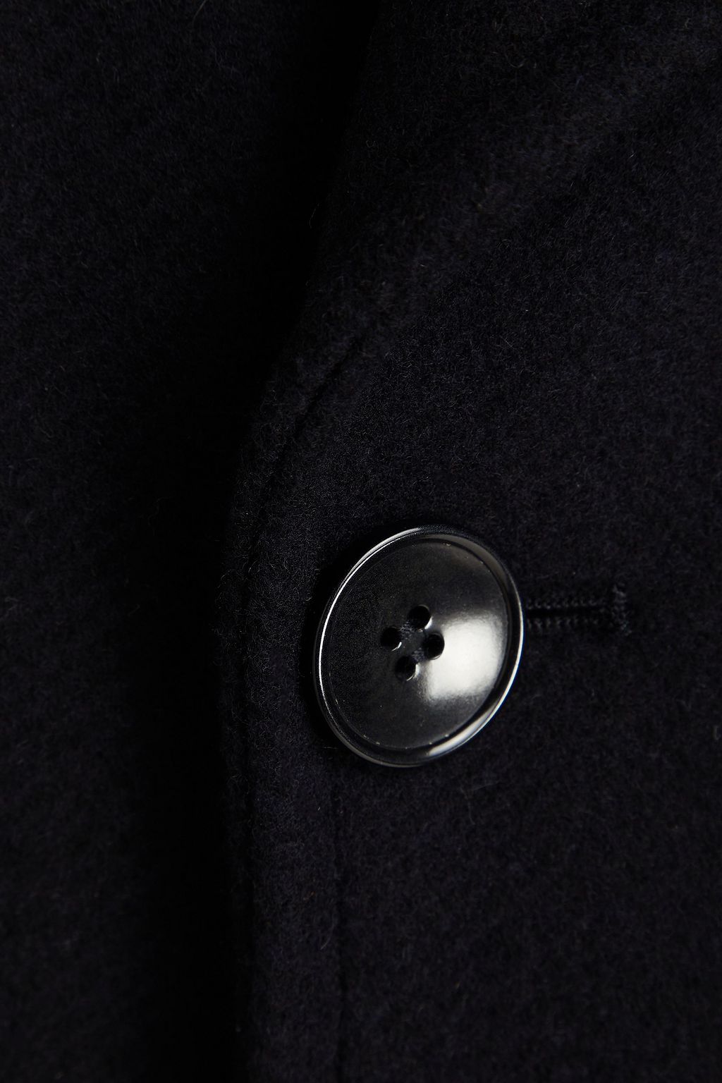 OFFICINE GÉNÉRALE Edward double-breasted wool and cashmere-blend felt coat