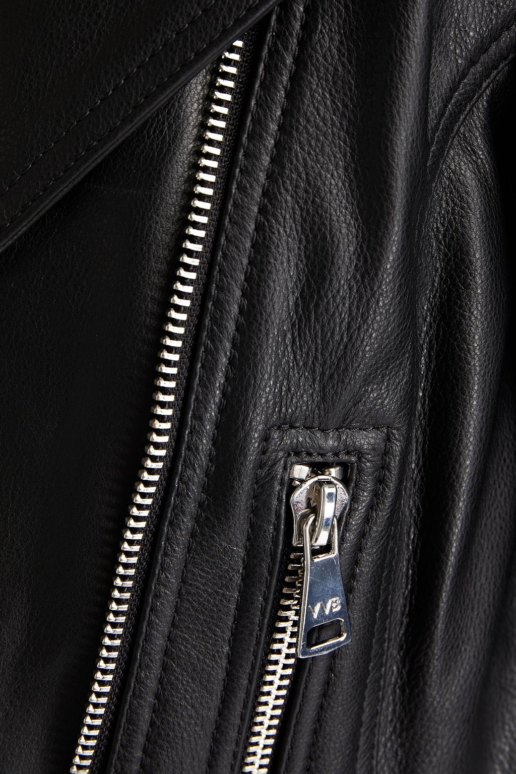 VICTORIA, VICTORIA BECKHAM Cropped leather biker jacket
