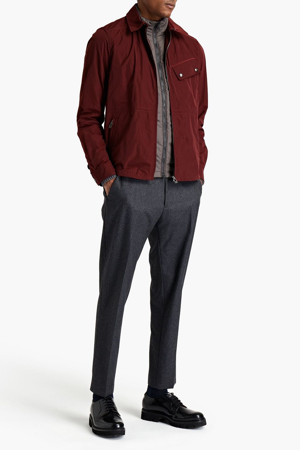 BELSTAFF Camber logo-appliquéd shell jacket
