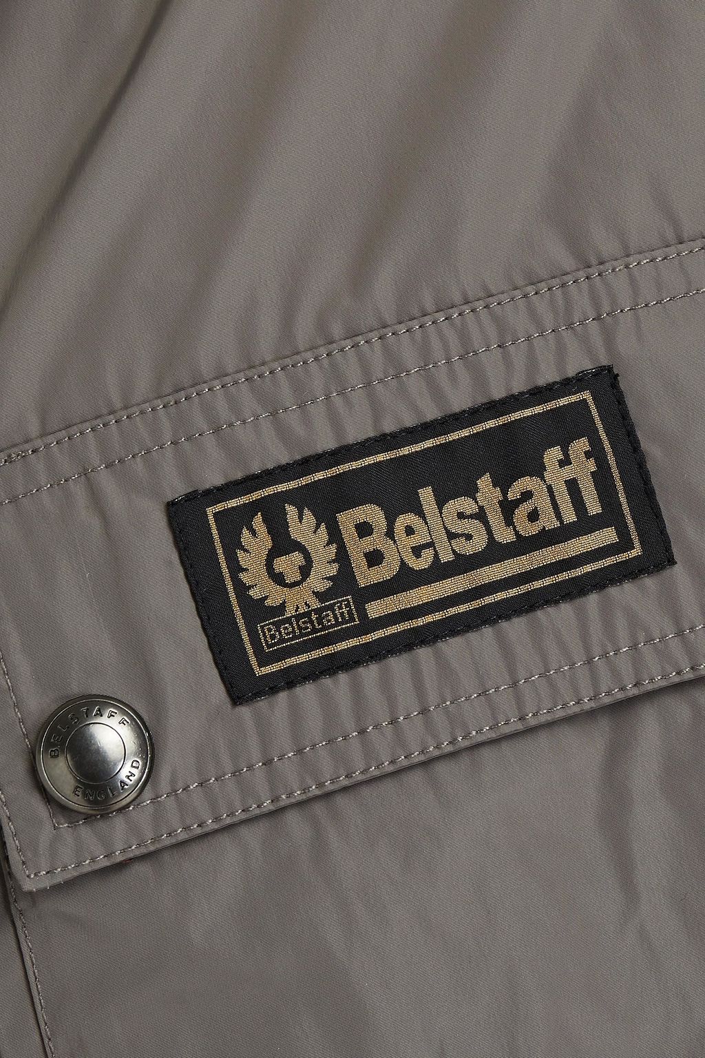 BELSTAFF Weekend logo-appliquéd shell hooded field jacket
