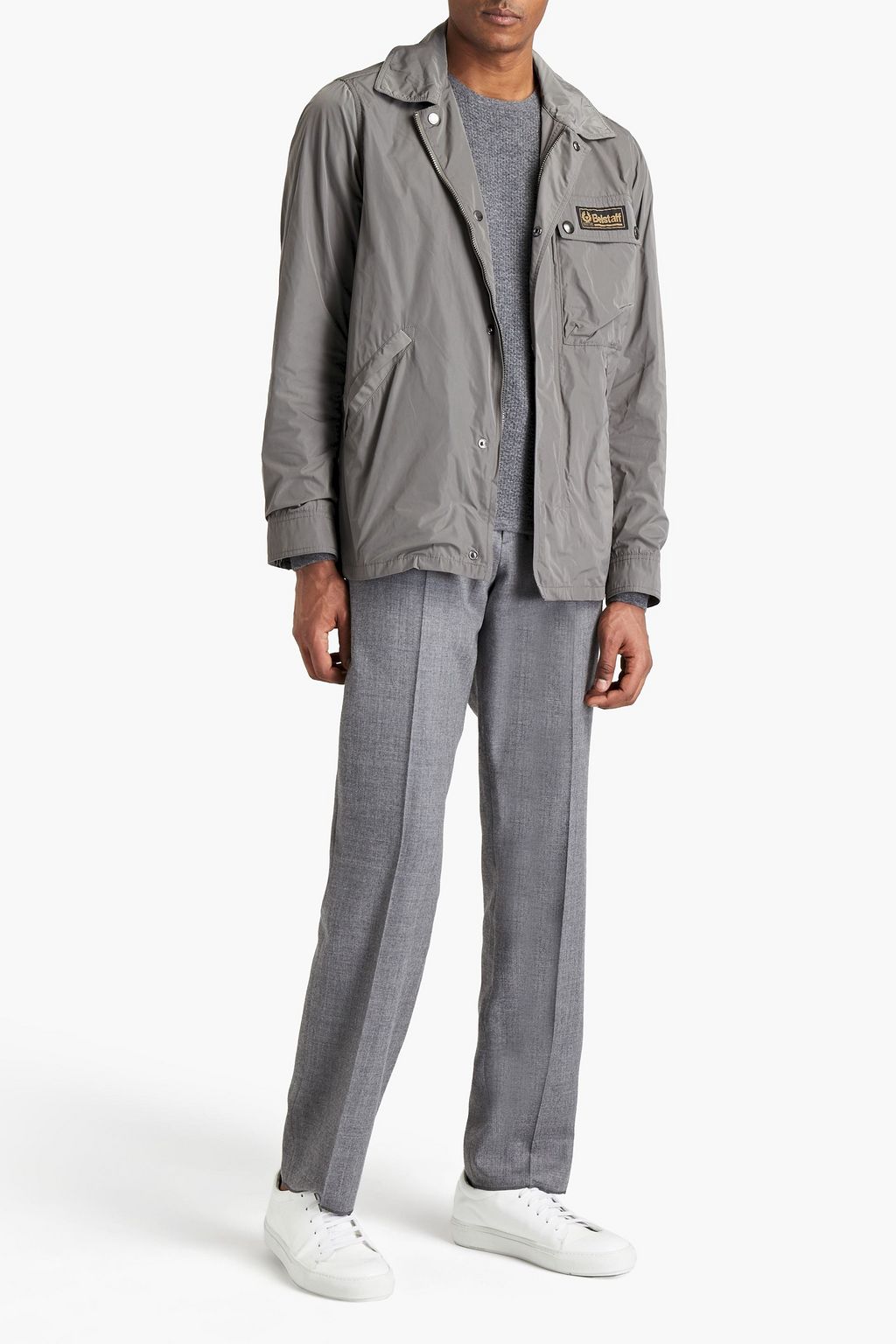 BELSTAFF Weekend logo-appliquéd shell hooded field jacket