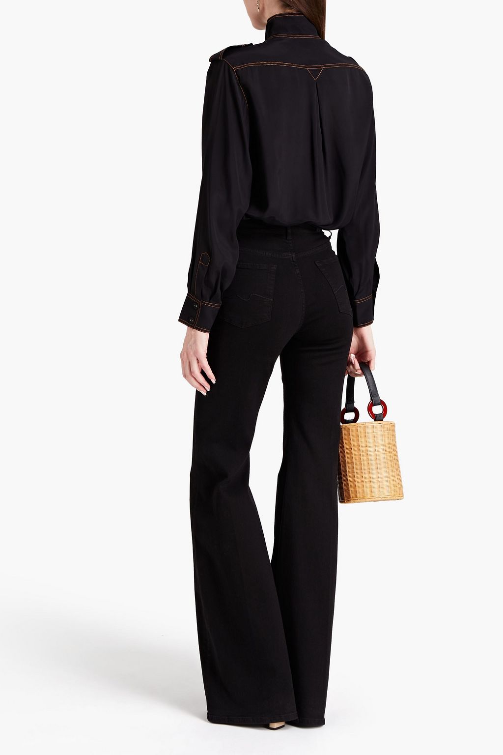 ZIMMERMANN Crepe de chine blouse