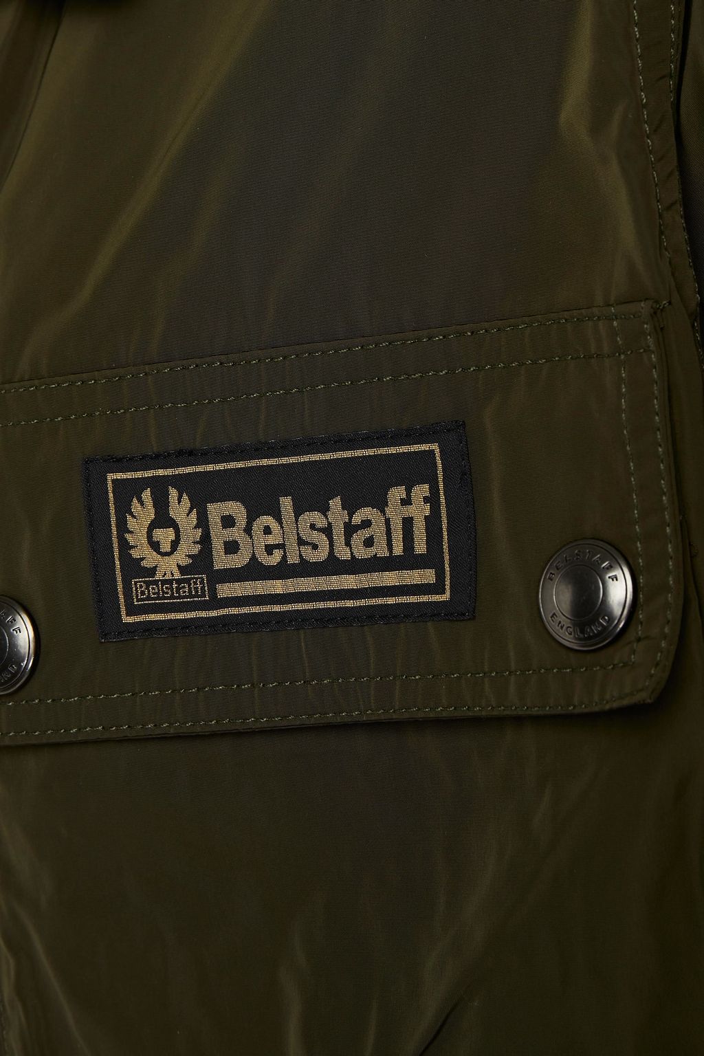 BELSTAFF Weekend logo-appliquéd shell hooded field jacket