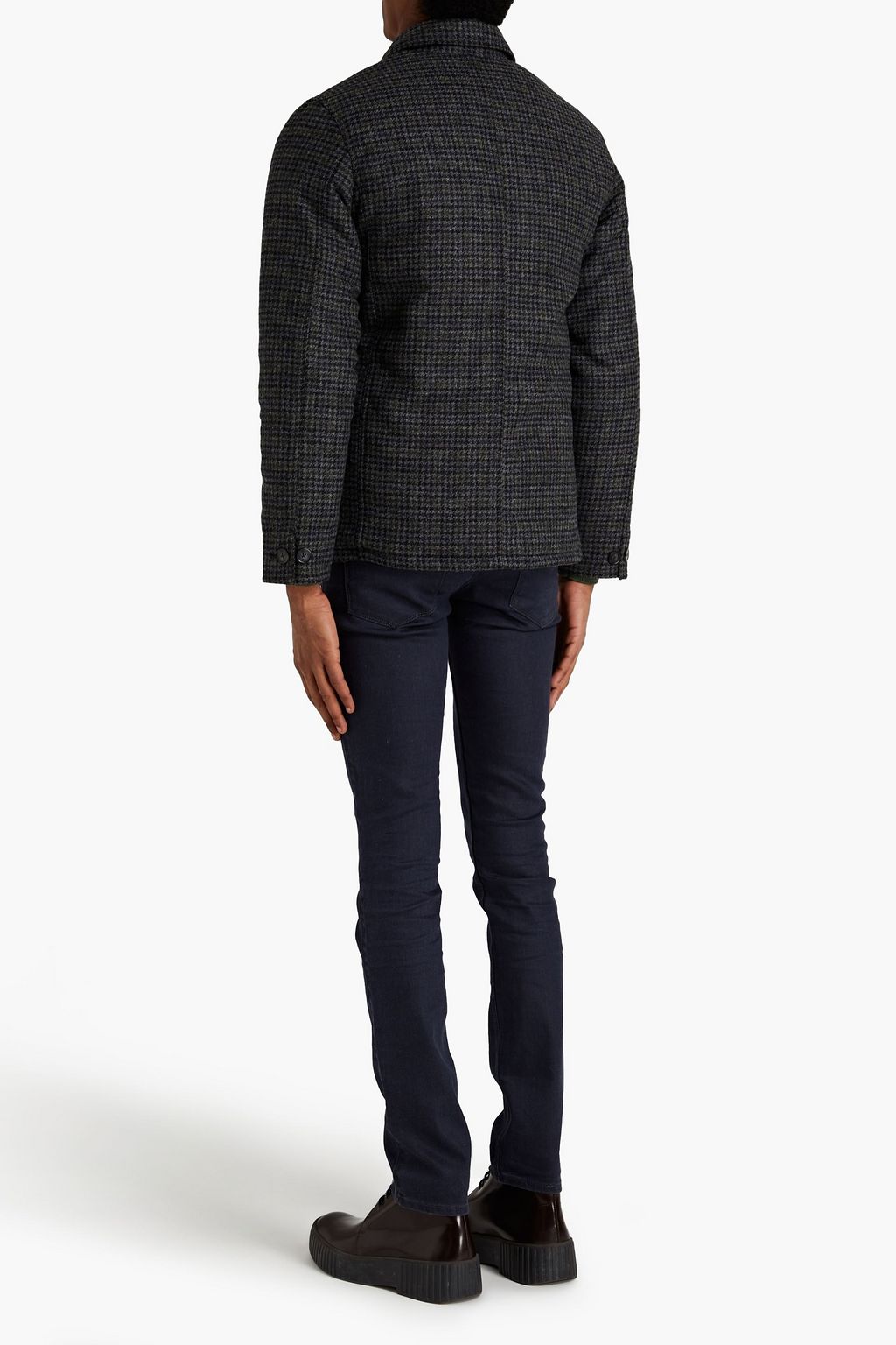 OFFICINE GÉNÉRALE Houndstooth wool-jacquard jacket