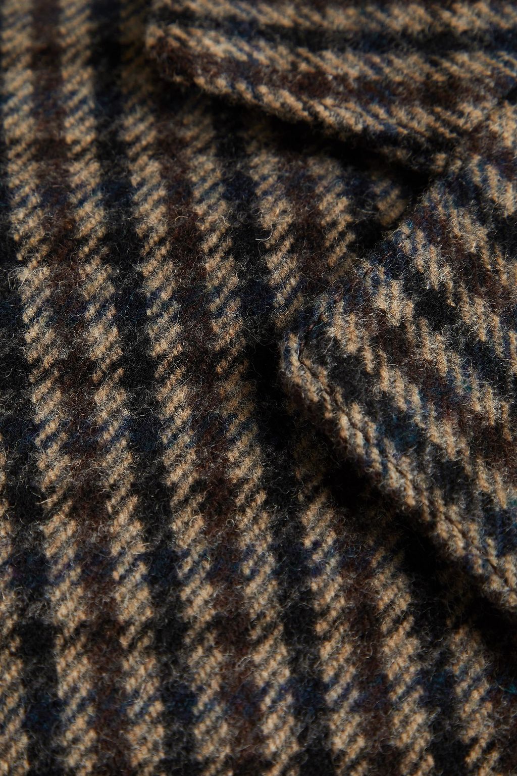 OFFICINE GÉNÉRALE Houndstooth wool-blend blazer