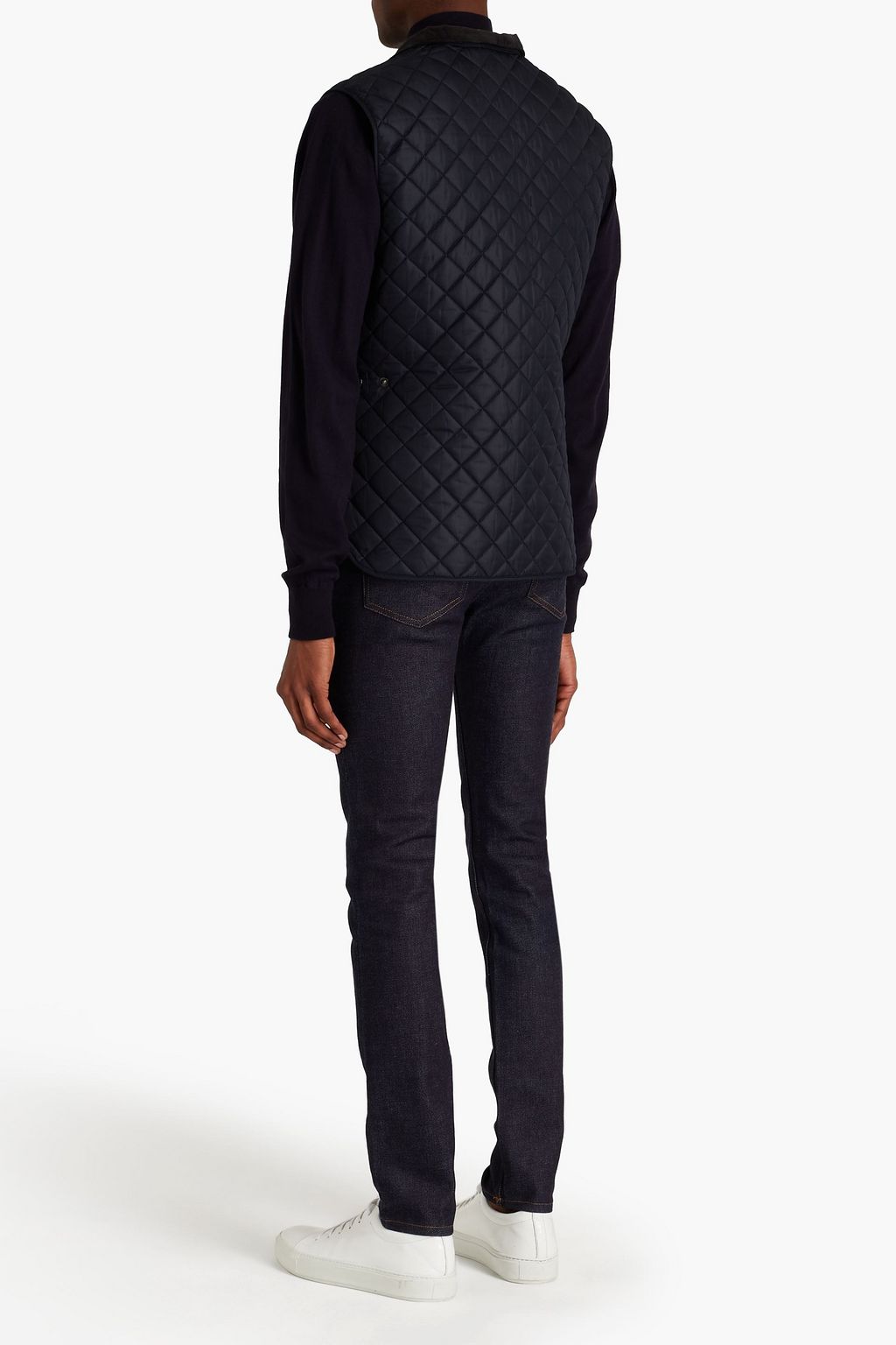 BELSTAFF Logo-appliquéd quilted shell vest