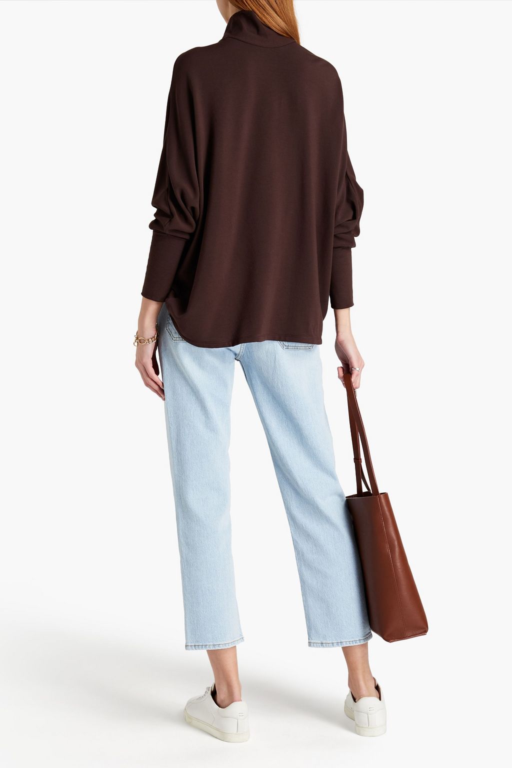 MAJESTIC FILATURES Fleece turtleneck top