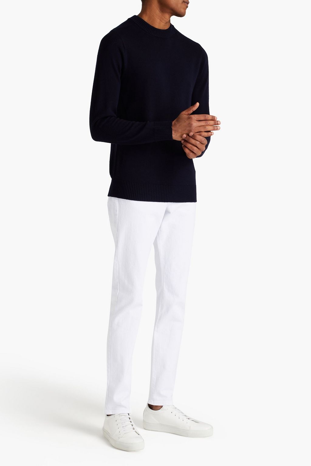OFFICINE GÉNÉRALE Bruce slim-fit merino wool sweater