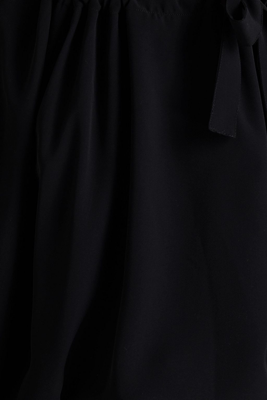 ZIMMERMANN Gathered twill blouse