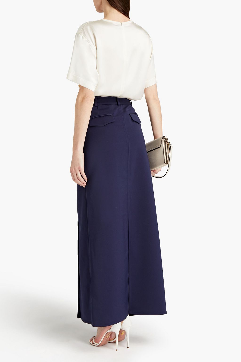 VICTORIA, VICTORIA BECKHAM Falle maxi skirt