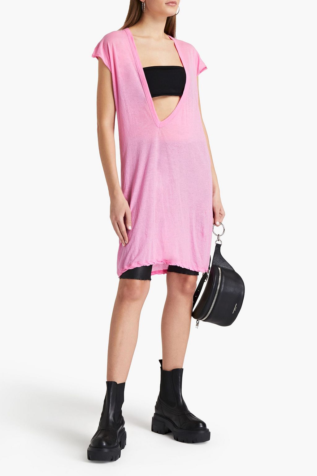 RICK OWENS Dylan organic cotton-jersey top