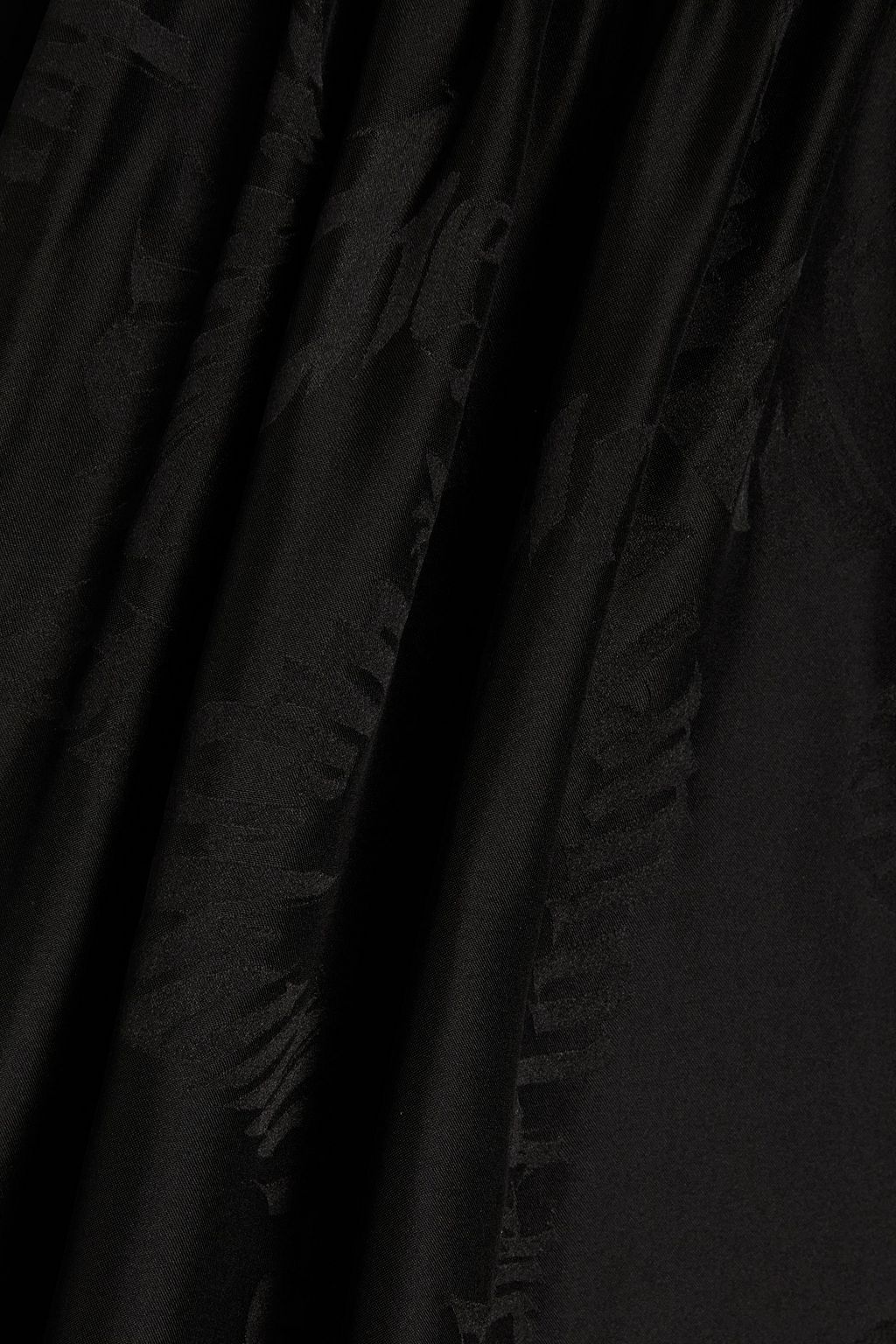 ZIMMERMANN Gathered silk-jacquard blouse