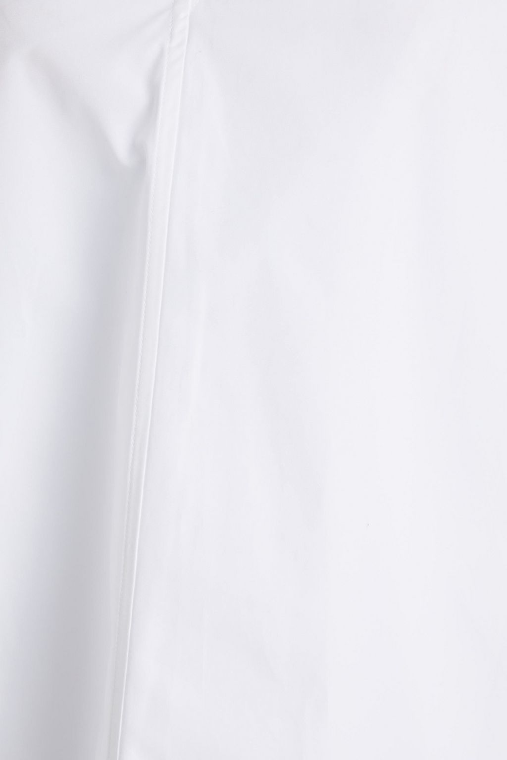 JIL SANDER Buckled cotton-poplin top