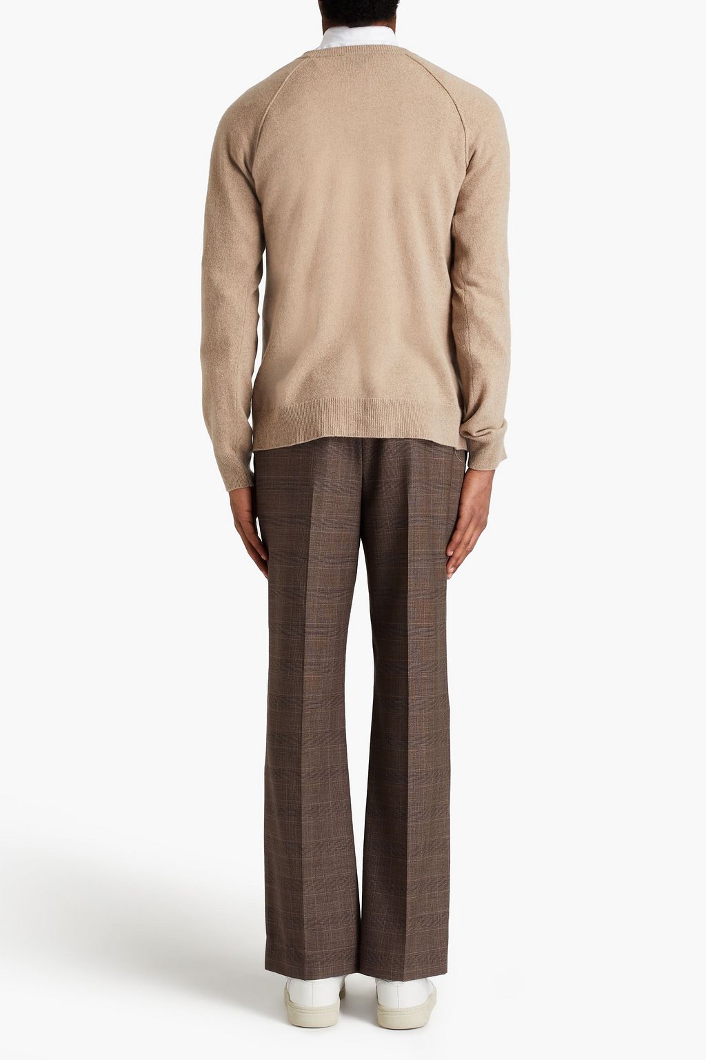 OFFICINE GÉNÉRALE Mélange cashmere and wool-blend sweater