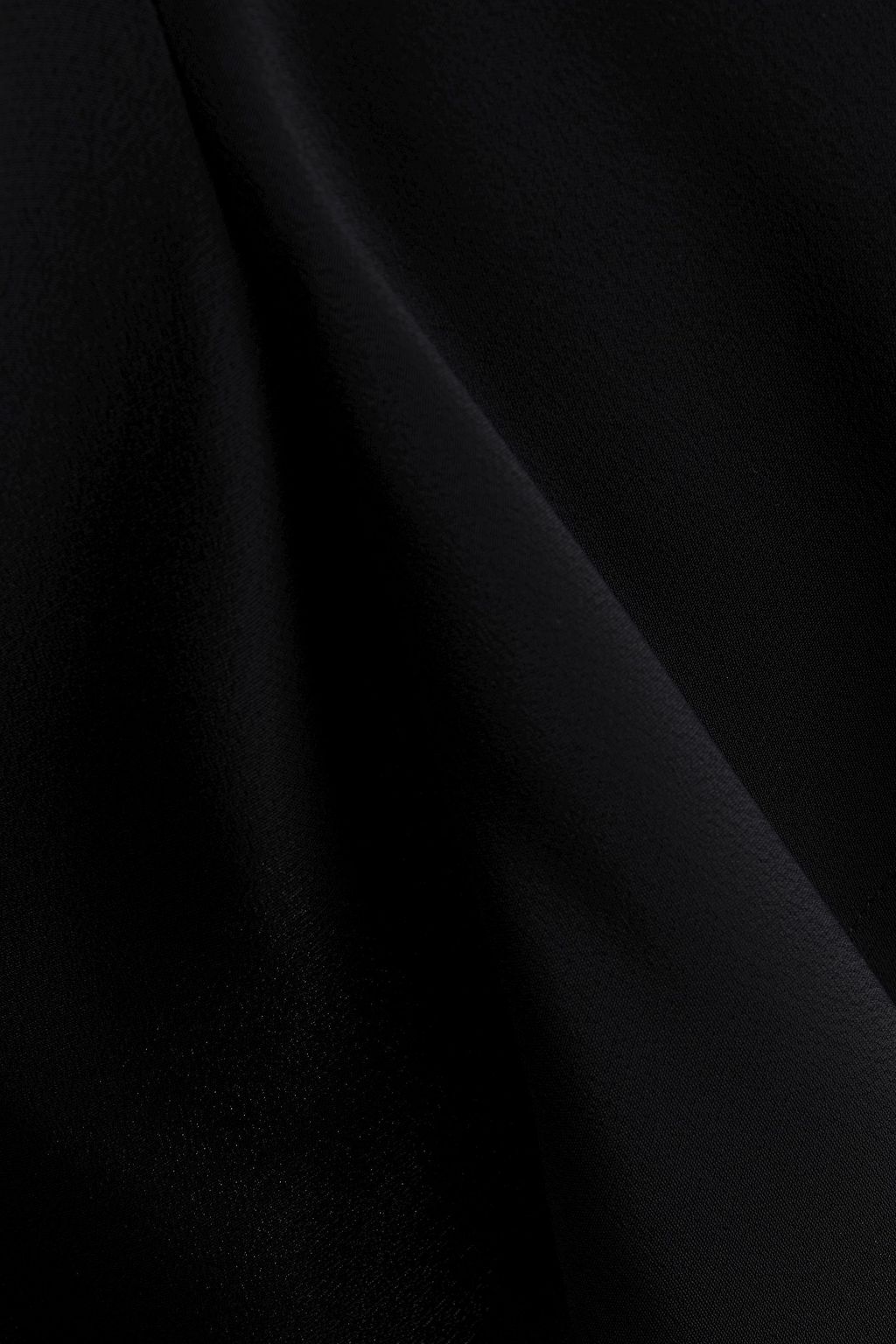 VICTORIA, VICTORIA BECKHAM Satin-crepe mini skirt