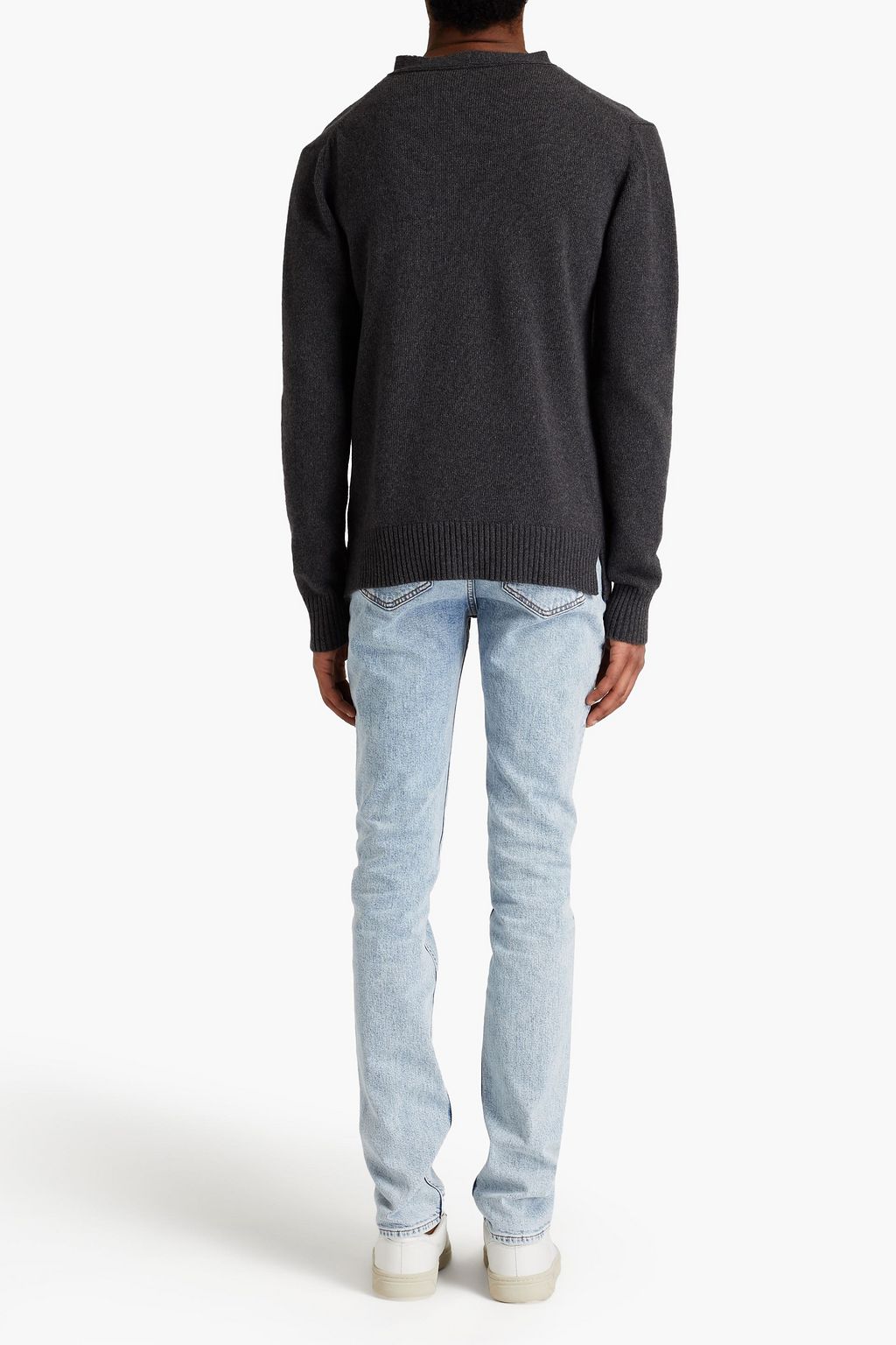 OFFICINE GÉNÉRALE Mélange cashmere and wool-blend sweater
