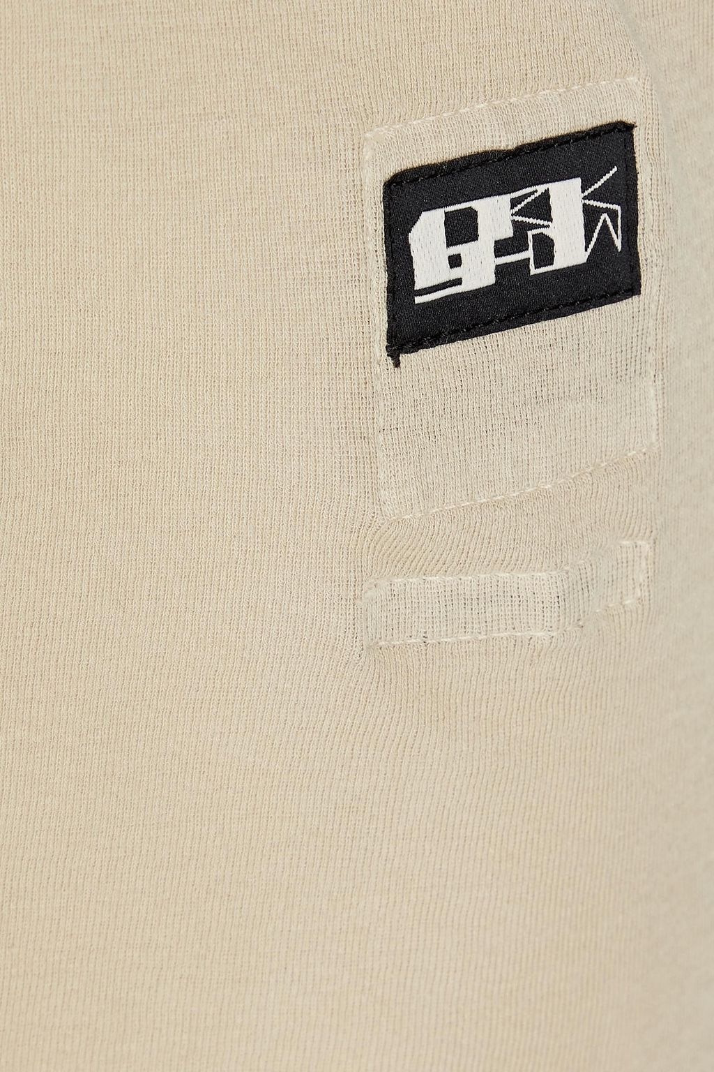 DRKSHDW BY RICK OWENS Appliquéd cotton-jersey tank