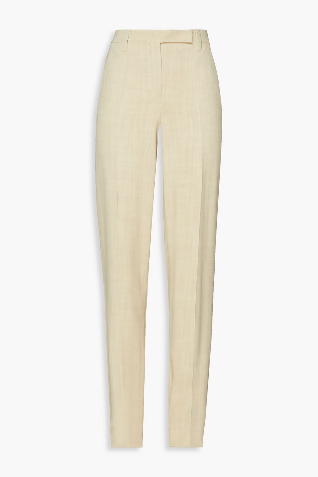 Beige Woven straight-leg pants | Sale 