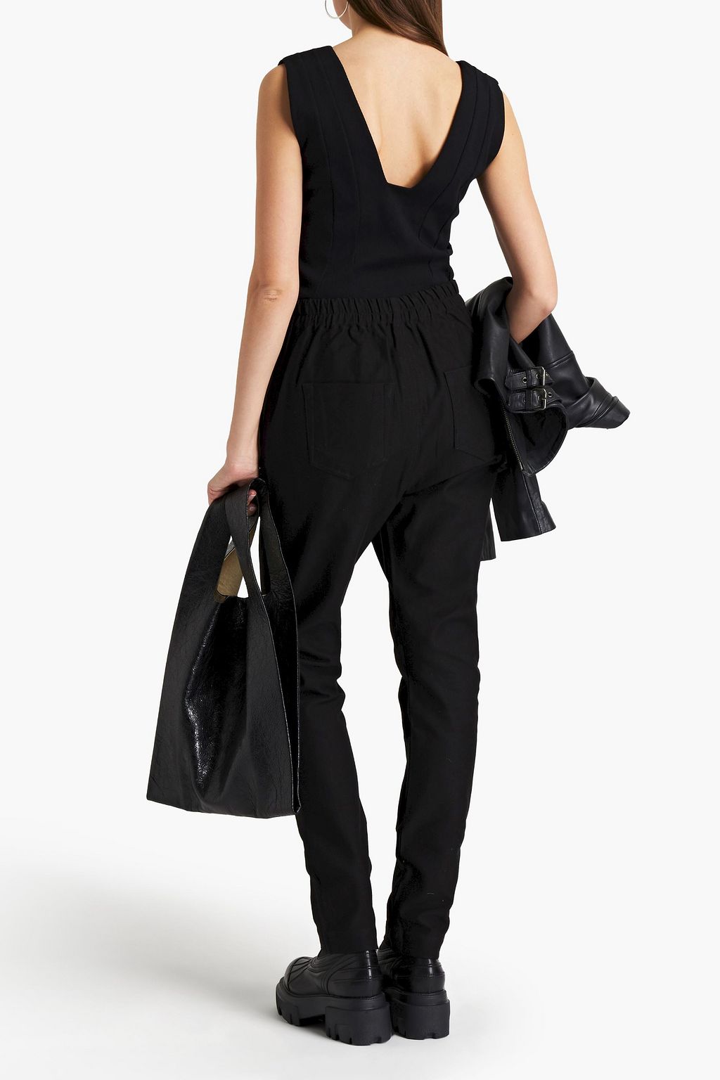 DRKSHDW BY RICK OWENS Cotton-canvas tapered pants