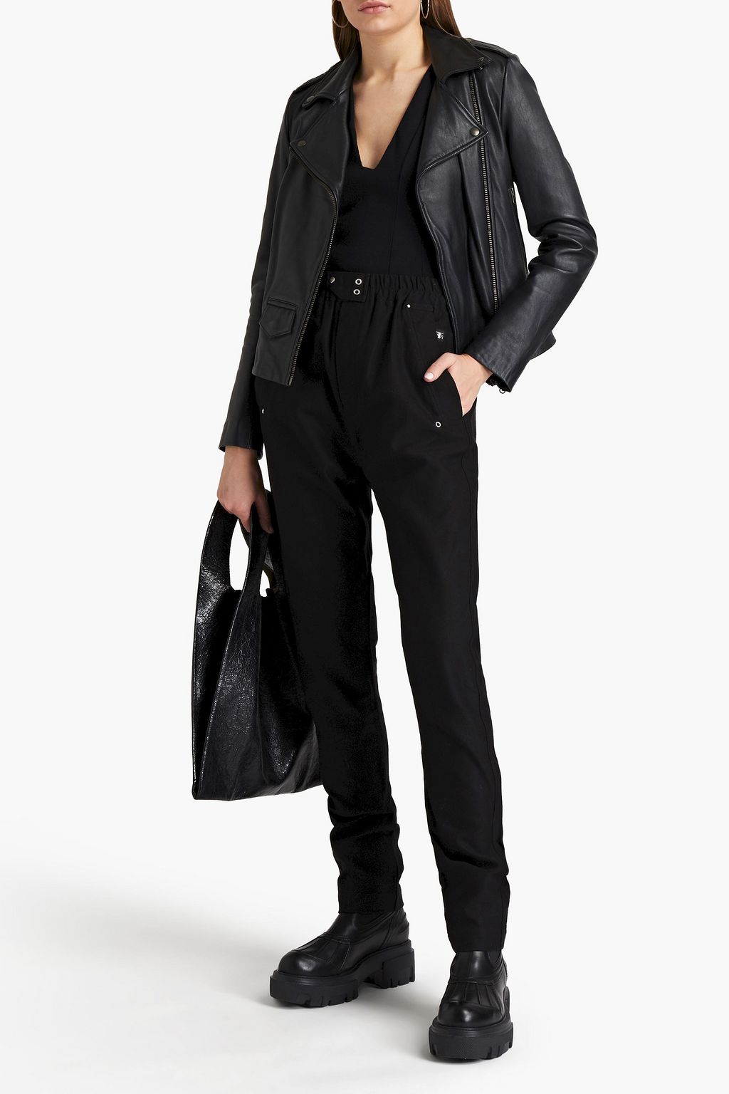 DRKSHDW BY RICK OWENS Cotton-canvas tapered pants