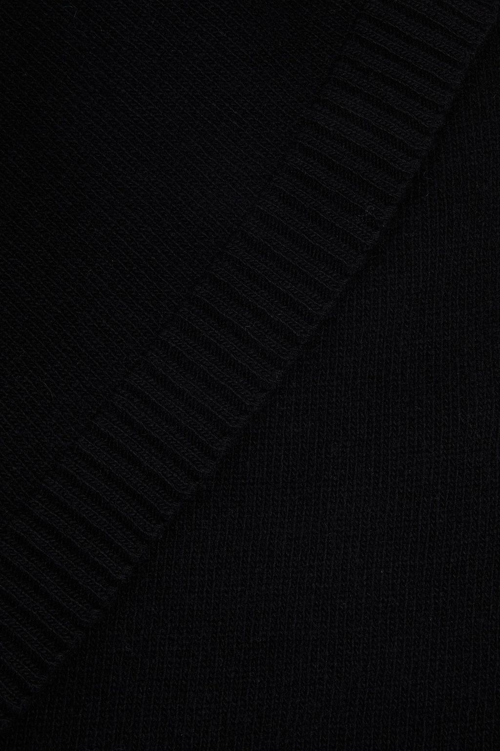 OFFICINE GÉNÉRALE Wool and cashmere-blend scarf