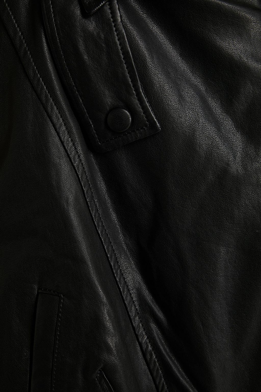 IRO Alkal cropped leather jacket