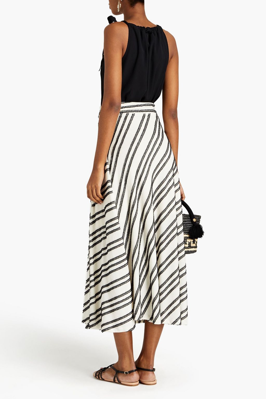 ZIMMERMANN Gathered twill top