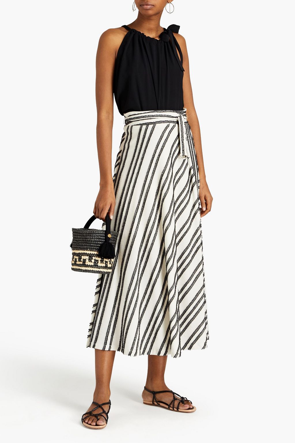 ZIMMERMANN Gathered twill top