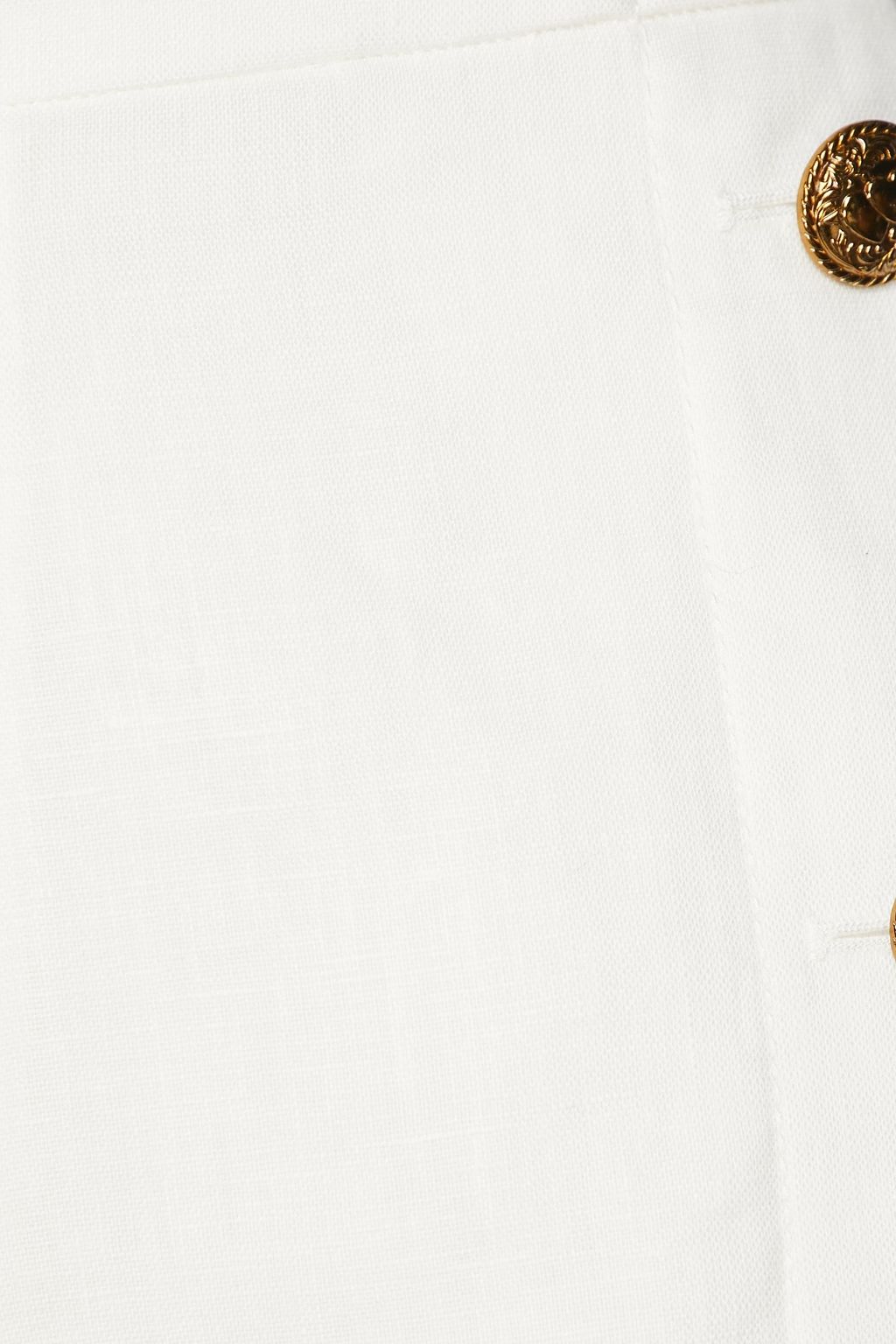 ZIMMERMANN Button-embellished floral-print linen kick-flare pants