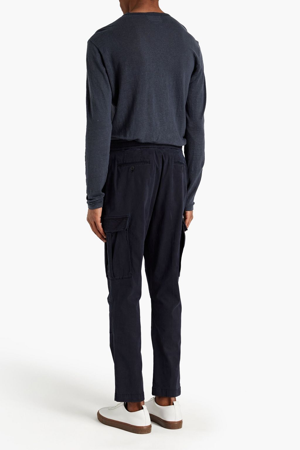 OFFICINE GÉNÉRALE Slub linen-jersey T-shirt