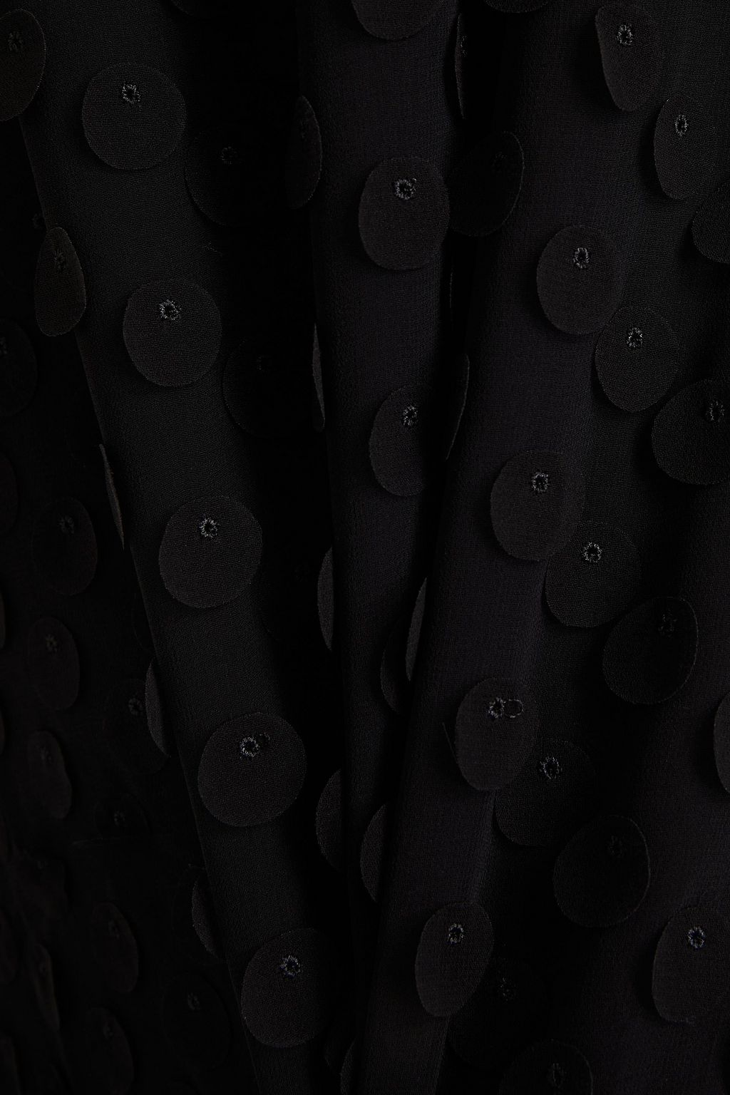 ZIMMERMANN Appliquéd georgette maxi skirt