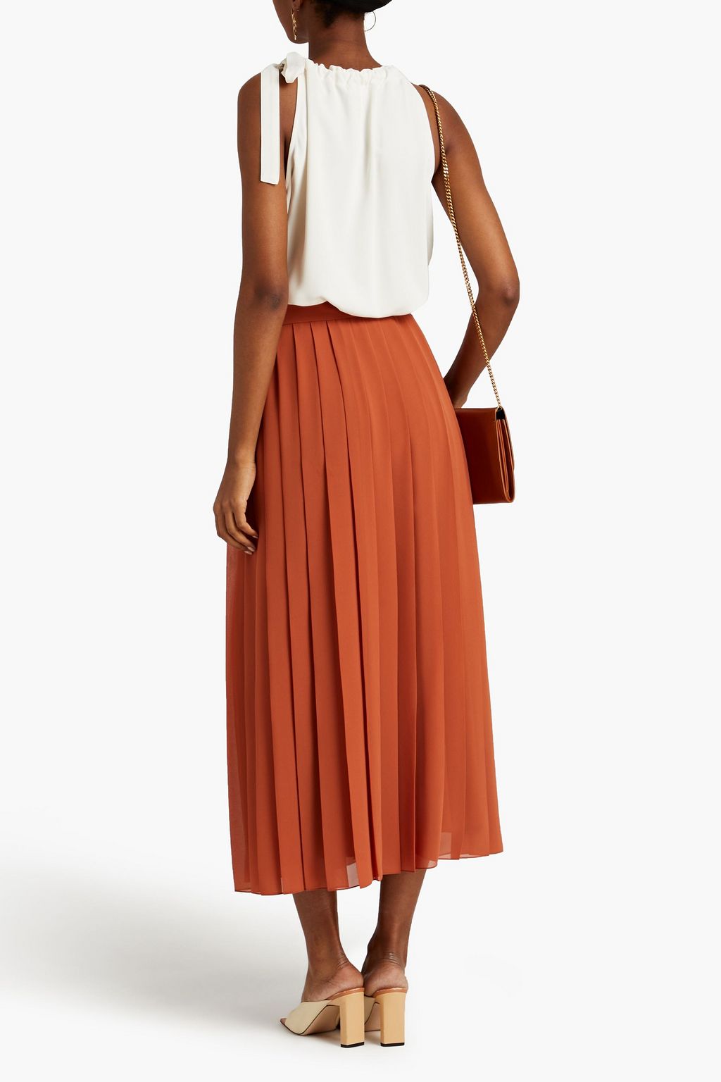 ZIMMERMANN Gathered twill top