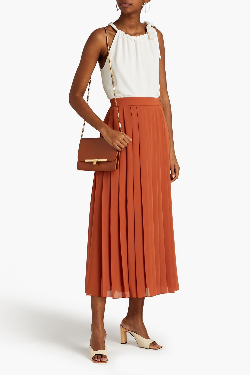 ZIMMERMANN Gathered twill top