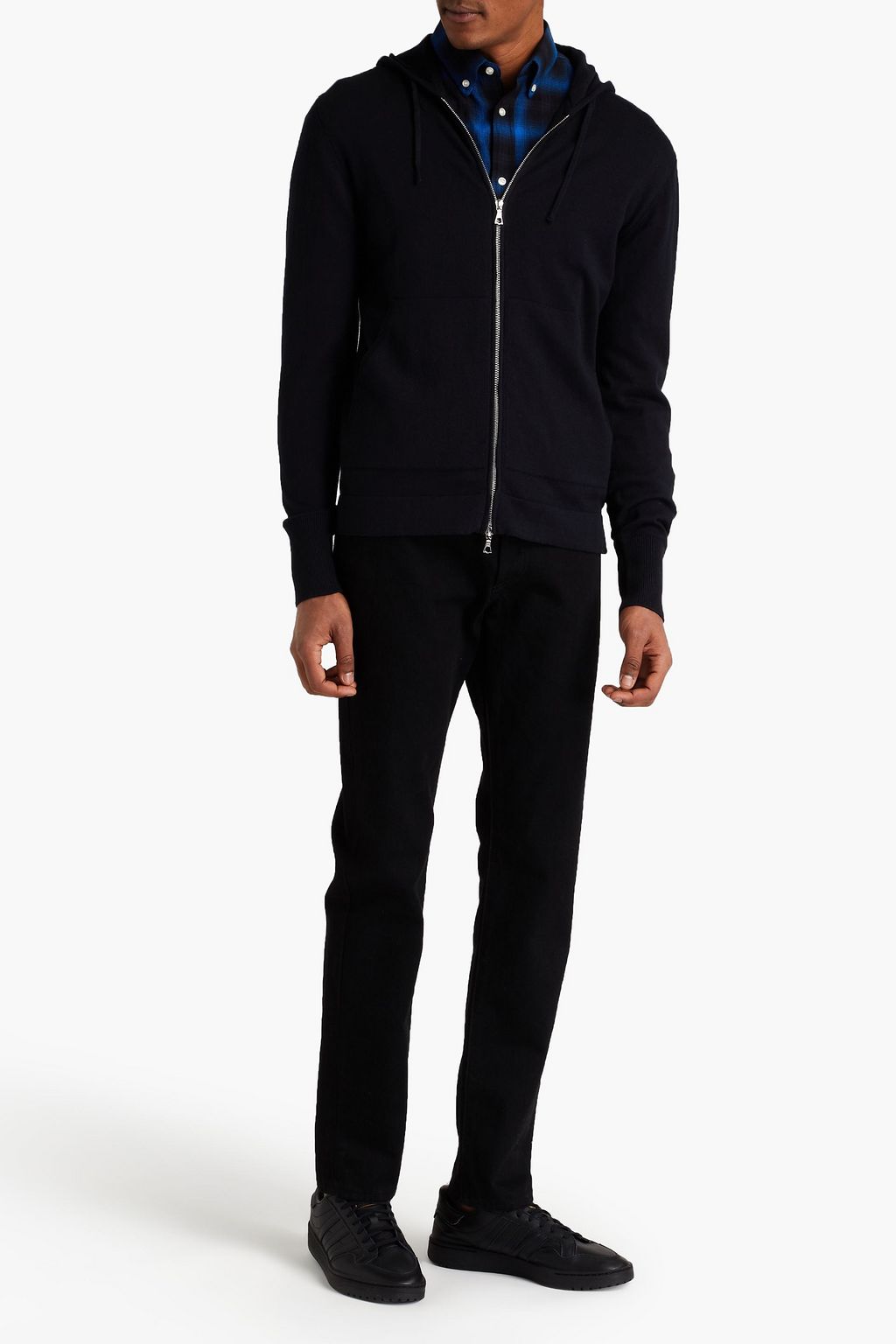 OFFICINE GÉNÉRALE Cotton and wool-blend cardigan