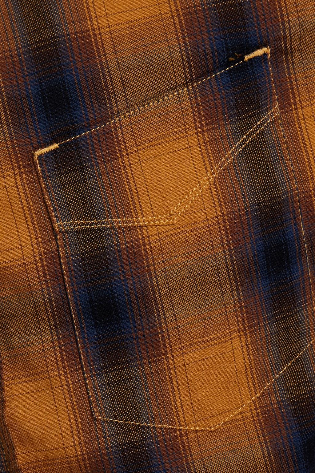 OFFICINE GÉNÉRALE Lipp checked jacquard shirt